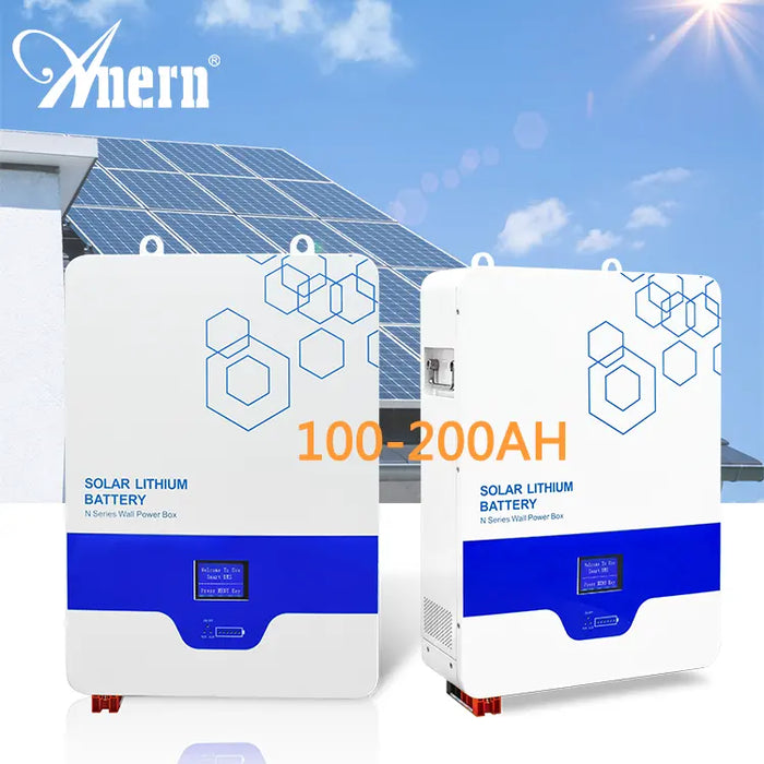 5000W Lithium Portable Power Station 51.2V 100Ah Solar Generator